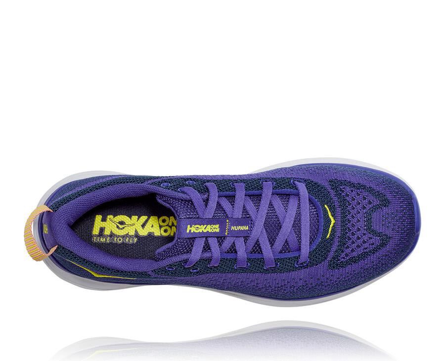 Hoka One One Hardloopschoenen Dames - Hupana Flow - Blauw/Wit - HI4736209